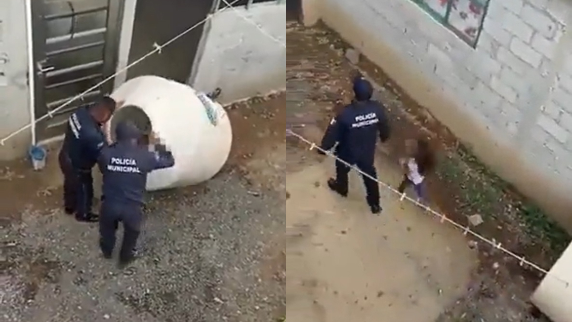 Padres dejaron a niña de tres años en un estanque de agua para ir a comprar