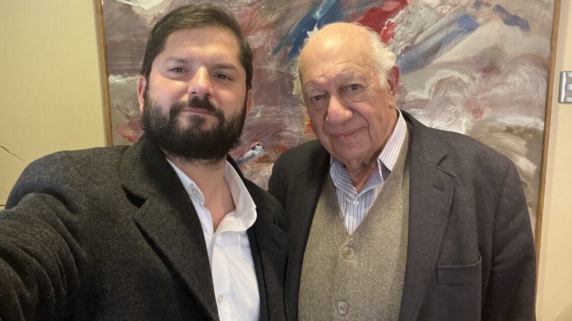 Boric se reunió con Lagos: 