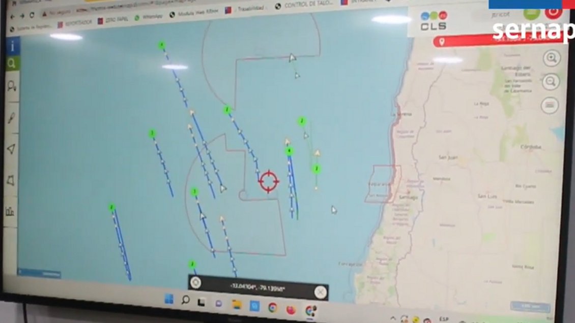 Pesqueros chinos nuevamente ponen en alerta a autoridades chilenas