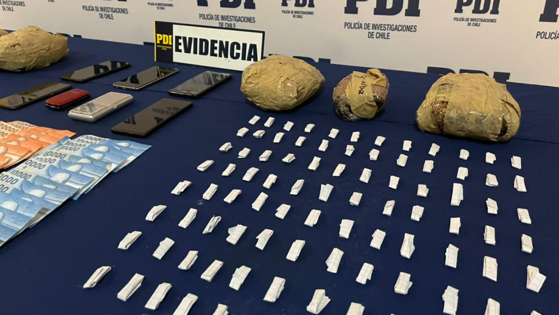 PDI desbarató banda dedicada al tráfico de drogas en Calbuco: Hay seis detenidos