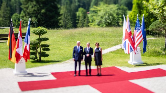 Comienza la cumbre del G7 centrada en la guerra de Ucrania