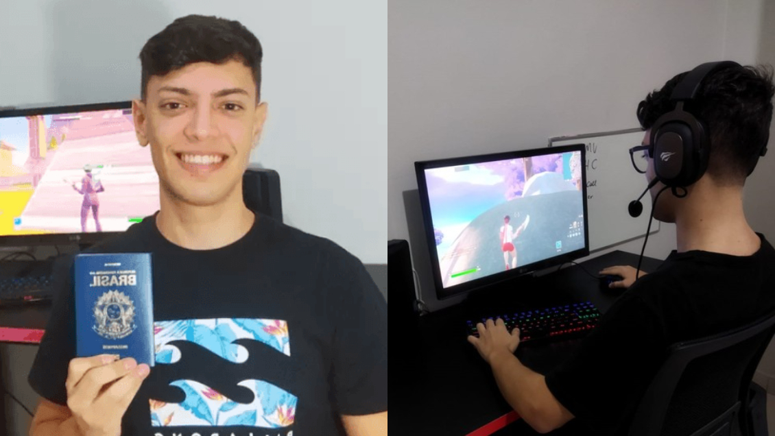 Joven fue becado en 28 universidades de EEUU gracias a su talento en Fortnite