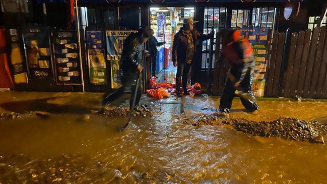 Sistema frontal genera problemas en diversas comunas de La Araucanía