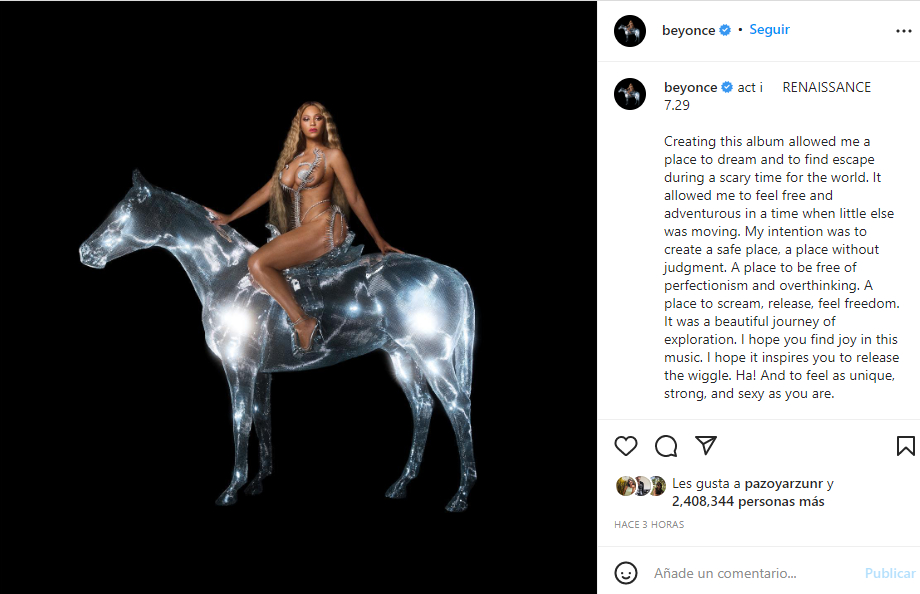 Fotos] Beyoncé presentó portada de su nuevo disco: 