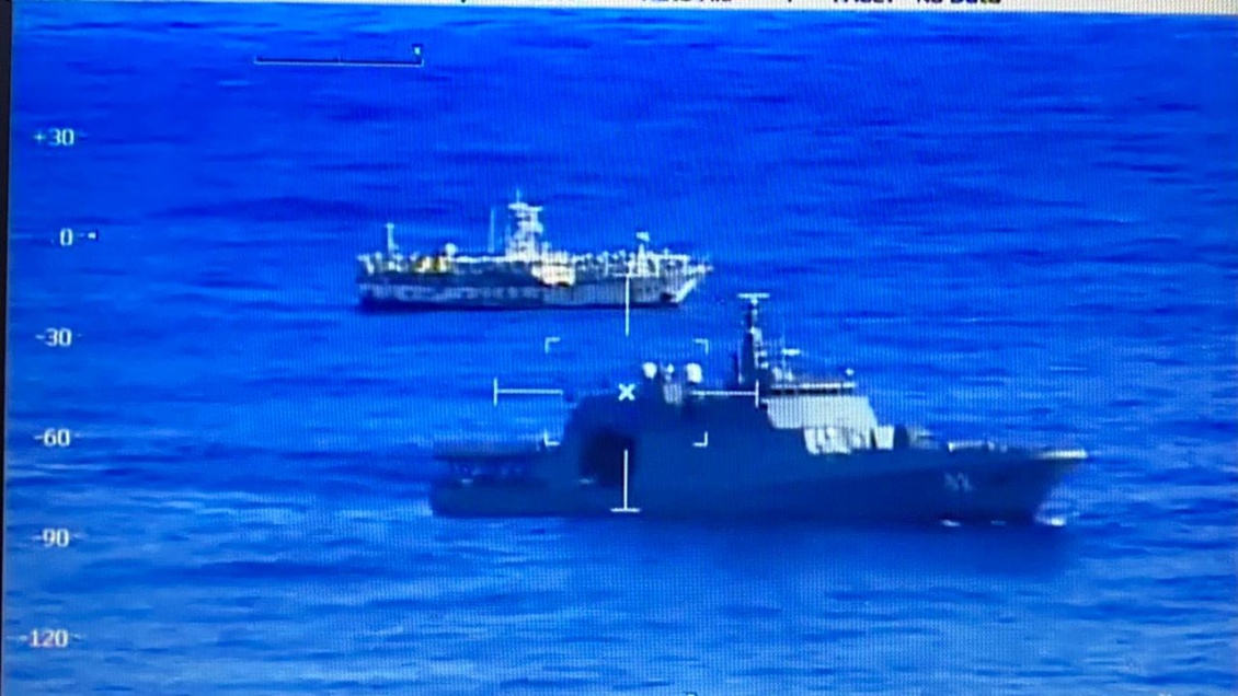 Armada efectuó fiscalización a flota extranjera que navegaba en la Zona Económica Exclusiva