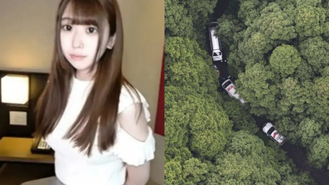 Actriz porno fue encontrada sin vida y amarrada a un árbol en un bosque de Japón