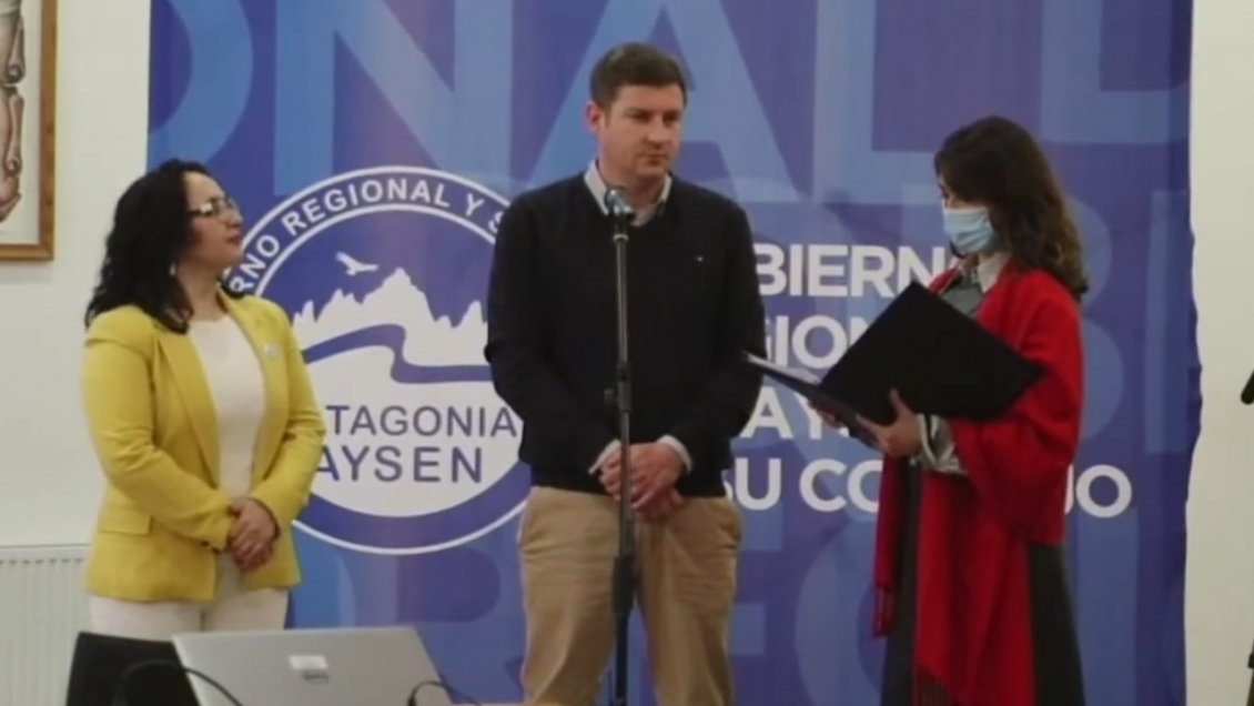 Coyhaique: Felipe Klein asumió como CORE tras renuncia de consejero electo