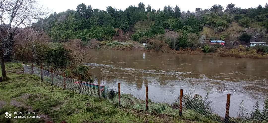 Onemi declaró alerta amarilla por riesgo de desborde del Río Rahue en Osorno