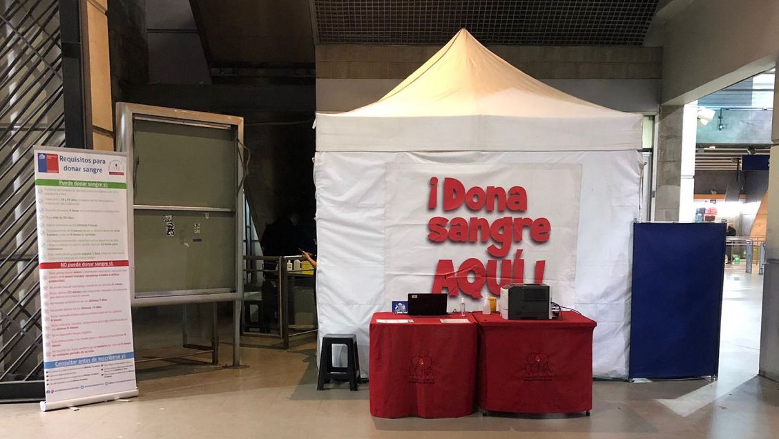 Podrás donar sangre y células madre en el Metro durante julio