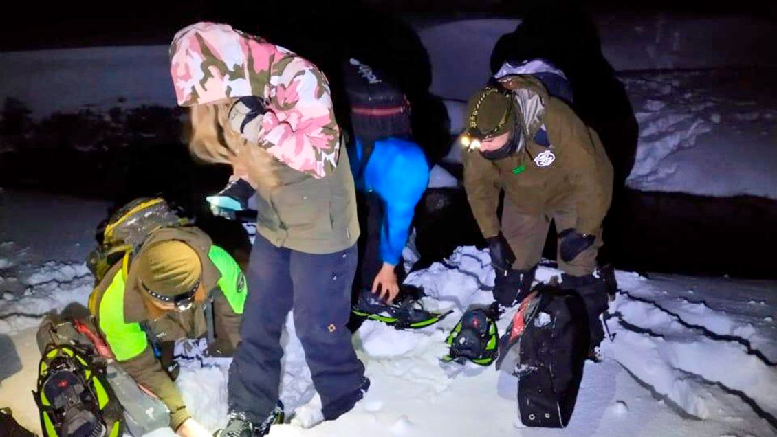 Carabineros rescató a pareja que se extravió en sector cordillerano de Ñuble