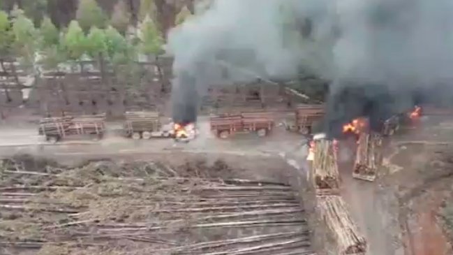 Tensión en Collipulli por nuevo ataque incendiario y cortes en la ruta