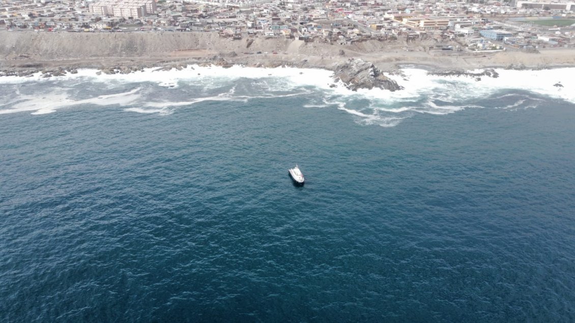 Reanudan búsqueda de persona que cayó al mar en Tocopilla
