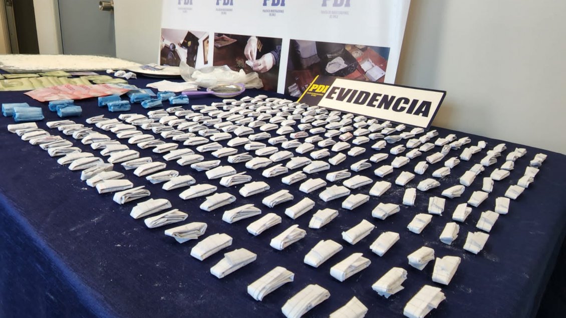 PDI detuvo a sujeto que comercializaba droga en Linares