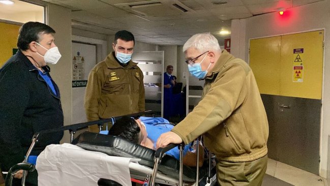 Carabinero fue baleado en su rostro durante procedimiento en La Cisterna