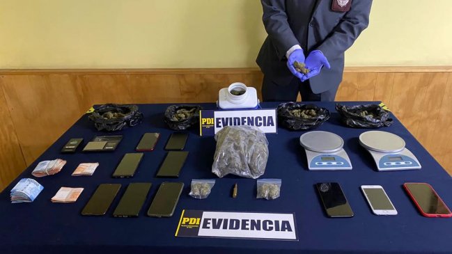 Detienen a clan familiar acusado de traficar drogas desde el Maule
