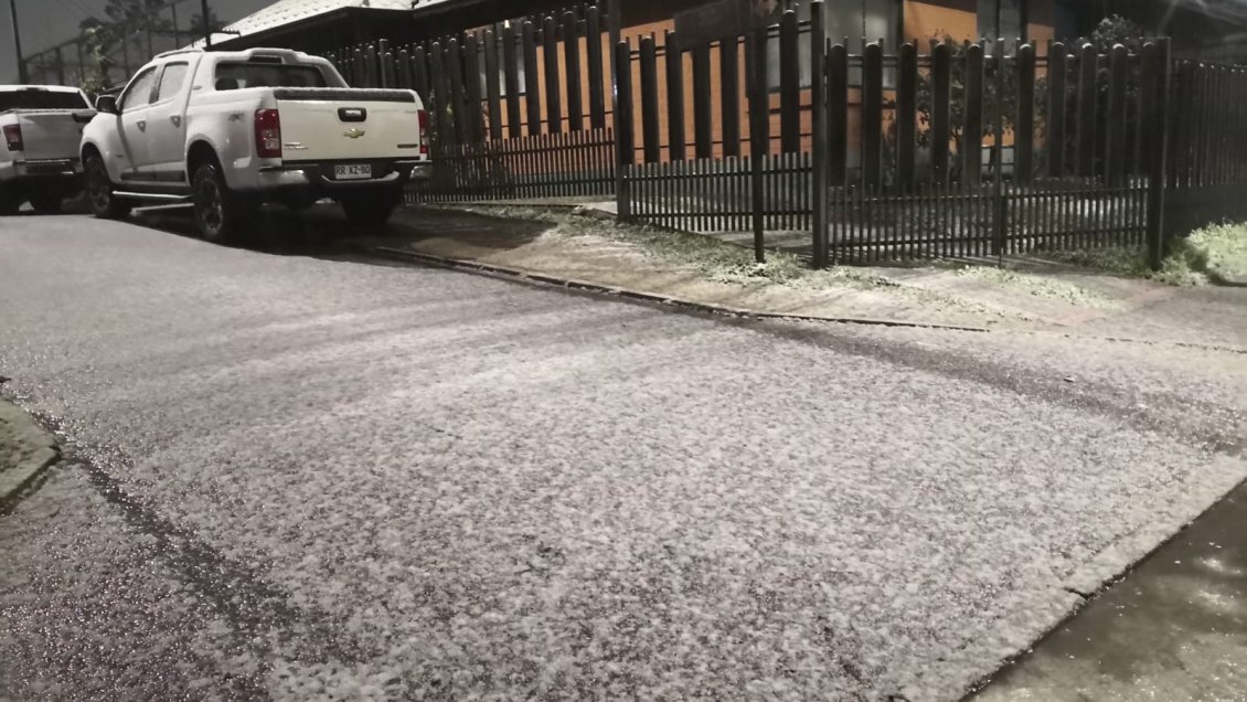 Nevadas en el Maule dejarán temperaturas bajo cero en los próximos días