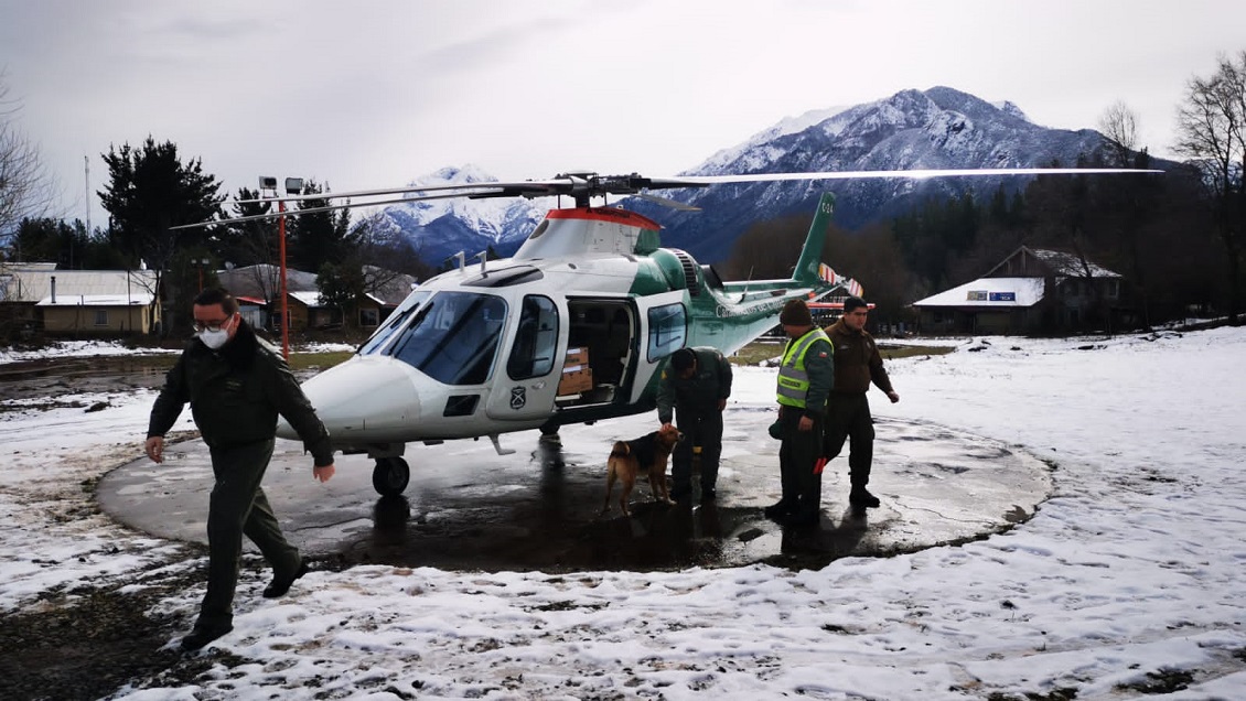 Carabineros llegó con alimentación y medicamentos a sectores aislados de Alto Biobío