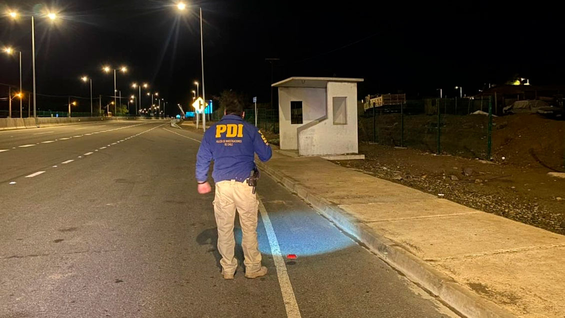 Tres delincuentes dispararon a un taxista y le robaron su auto y dinero en Coquimbo