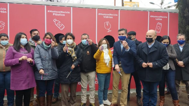 Inauguran primer punto limpio en comuna de Mostazal