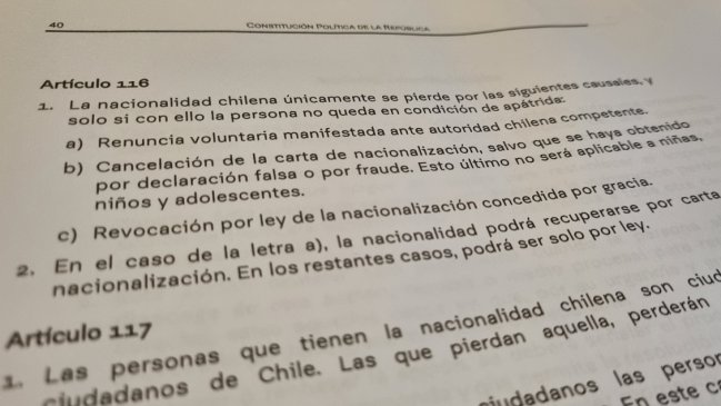 Error en propuesta constitucional: Expertos dicen que debe evitarse una interpretación 