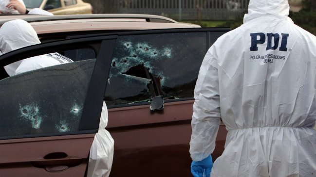 Doble homicidio en Rancagua: Víctimas estaban a bordo de un vehículo cuando fueron acribilladas