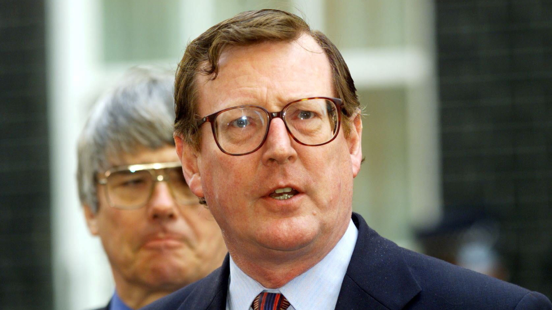 Murió el Nobel David Trimble, arquitecto de la paz en Irlanda del Norte