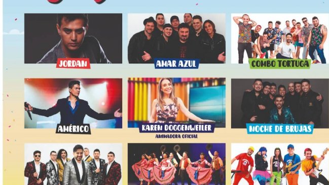 Festival de la Patria tendrá a Américo, Ráfaga, Noche de Brujas y Amar Azul