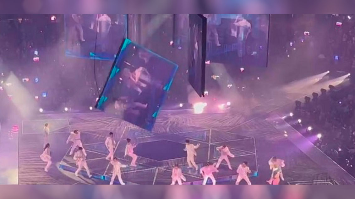 Abren investigación en Hong Kong por caída de una pantalla en pleno show
