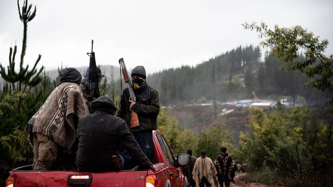 CAM se tomó siete fundos de Angol pertenecientes a empresas forestales