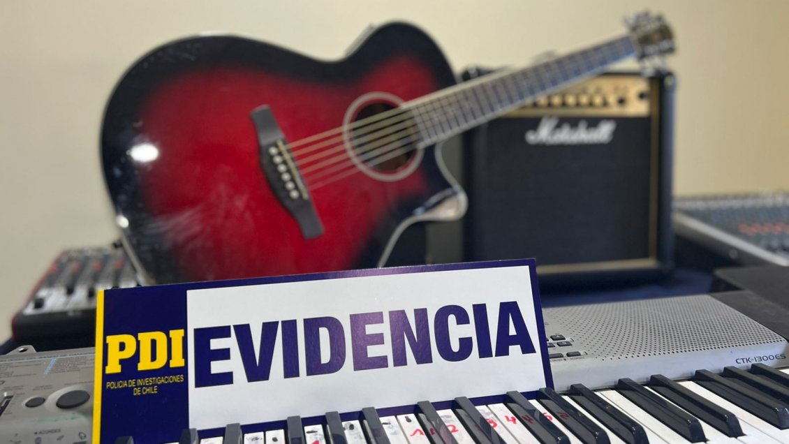 PDI recuperó todos los equipos e instrumentos robados en escuela municipal de Puerto Aysén