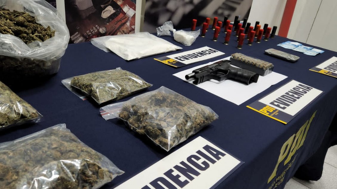 Detienen a tres personas tras allanamientos por droga en Rengo