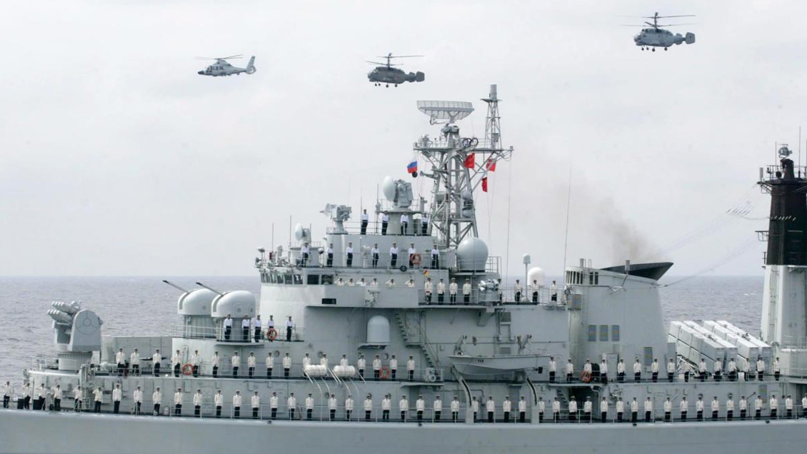 China comenzó maniobras militares con fuego real que 