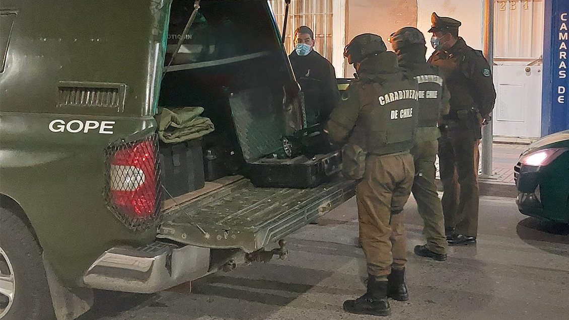 Termo de agua con cables y audífonos obligó a realizar gran operativo del GOPE en Linares