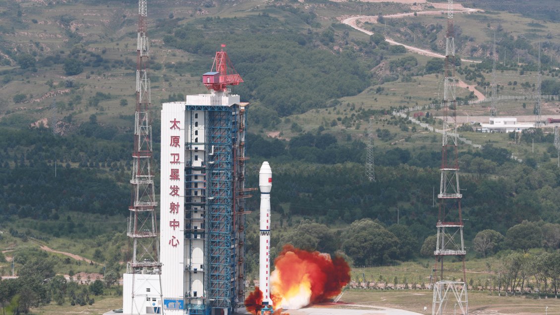 China lanzó satélite de monitoreo de carbono en ecosistema terrestre