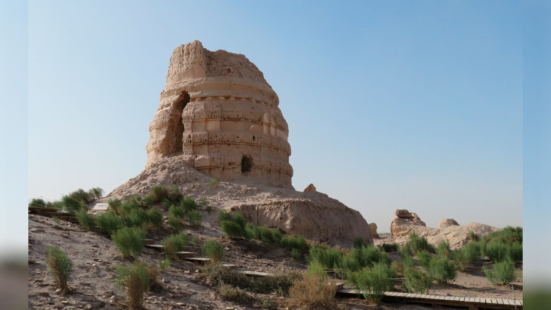 Arqueólogos revelan historia de templo milenario en provincia china de Gansu