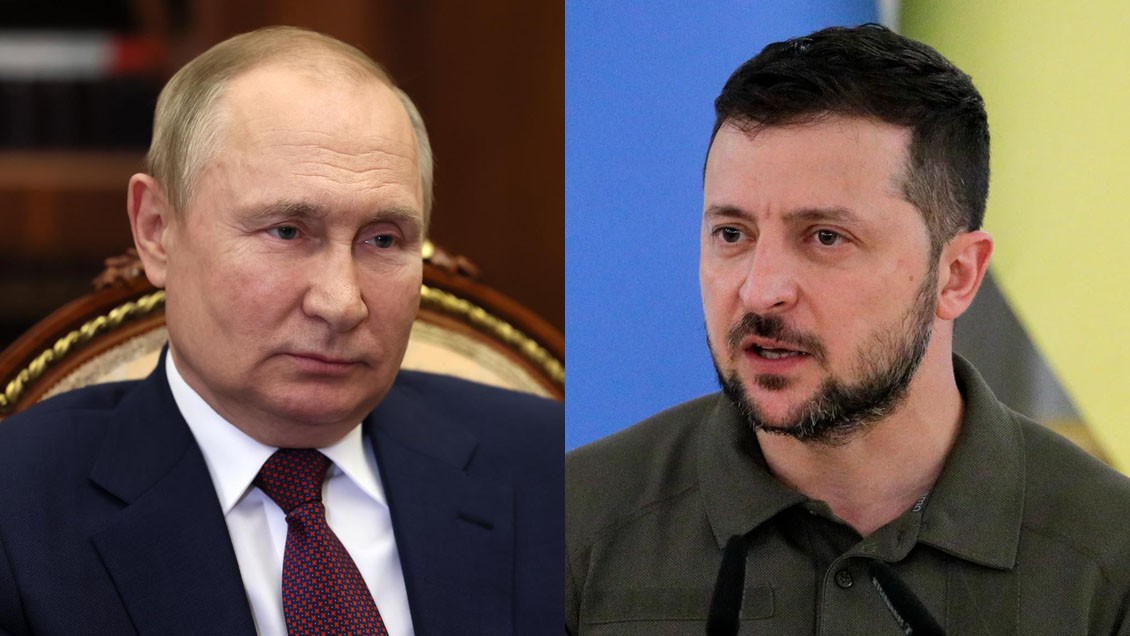 Rusia afirmó que no hay condiciones para una reunión entre Putin y Zelenski