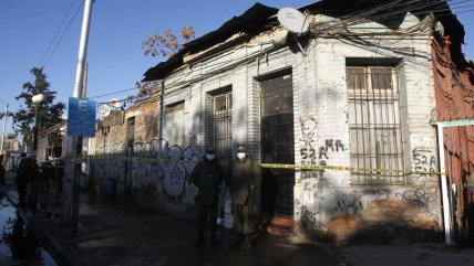   Investigan incendio en cité de Matucana: Hombre murió tras intentar quemar a su pareja 