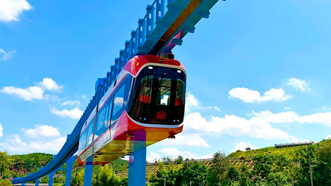 China construye primera vía de levitación magnética permanente de tierras raras