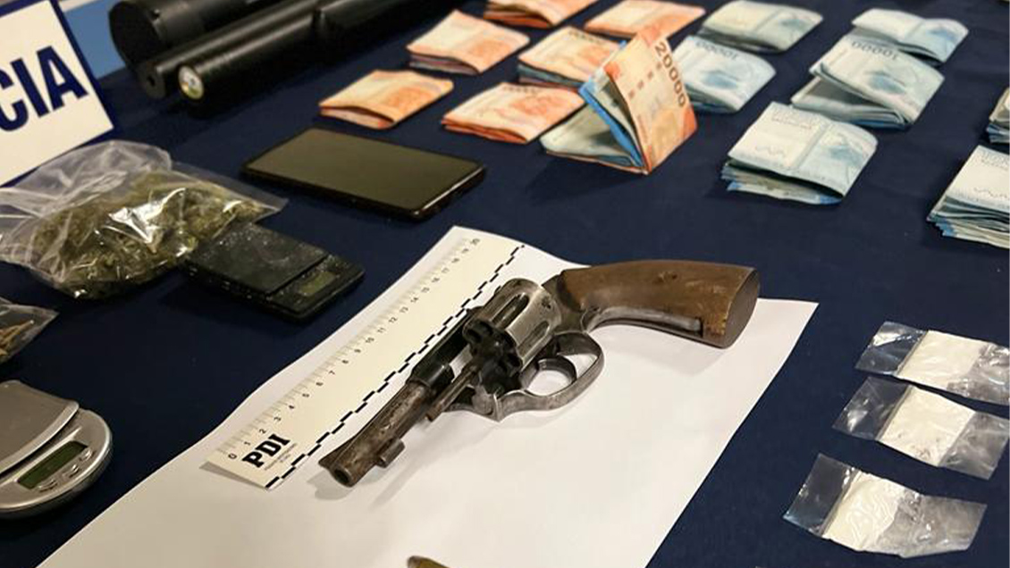 PDI detuvo a hombre acusado de vender y distribuir droga en Villa Alegre