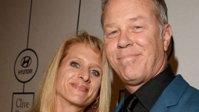 James Hetfield solicita el divorcio después de 25 años de matrimonio