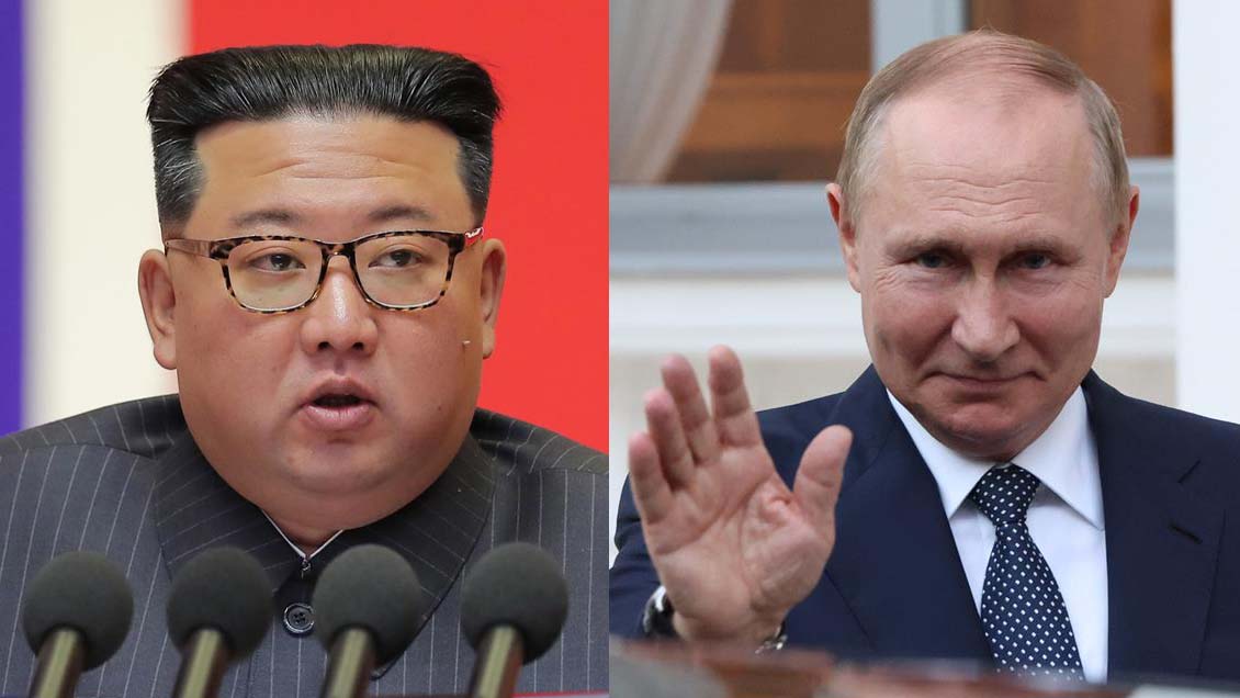Kim Jong-un expresó a Putin su deseo de estrechar los lazos bilaterales