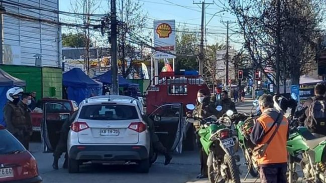 Detienen a cuatro sujetos imputados por robo a empresa telefónica en Rengo