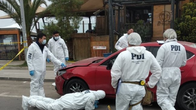 Hombre fue encontrado baleado al interior de automóvil en turístico sector de La Serena