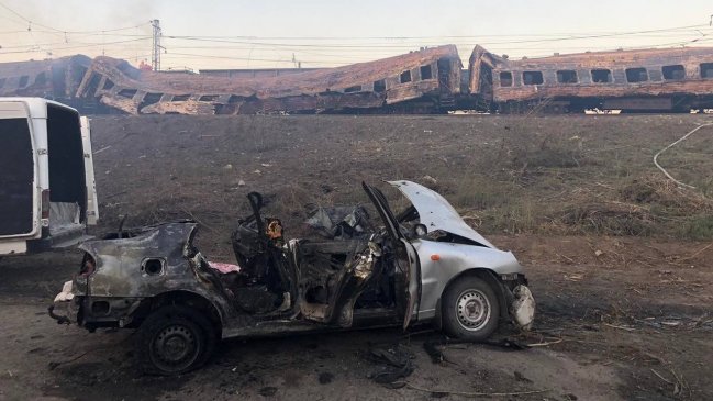 Seis meses después de la invasión, Ucrania denunció mortal ataque ruso a estación de tren