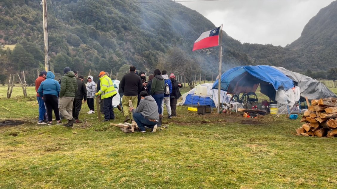 Comités de vivienda de Puerto Aysén se toman terreno exigiendo solución habitacional