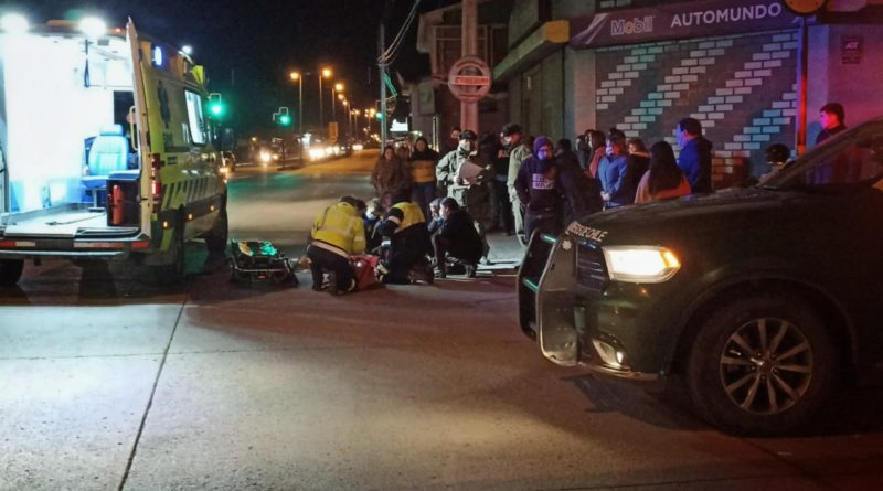 Adulto mayor falleció tras ser atropellado en Punta Arenas