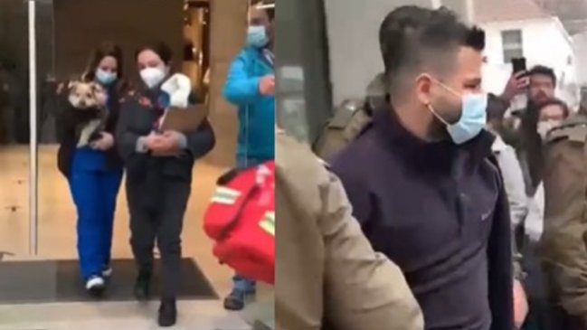 Detienen a sujeto por agresión a perrito en departamento de Providencia