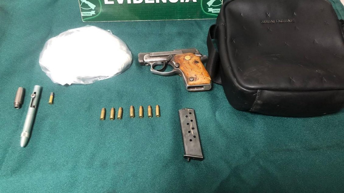 San Felipe: Menor de 14 es detenido portando una pistola robada y un lápiz adaptado para el disparo