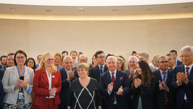 Bachelet se despide de la ONU pidiendo esfuerzos para evitar fractura global