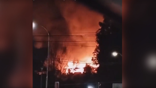 Bomberos controló incendio en sector abandonado del hospital psiquiátrico El Peral